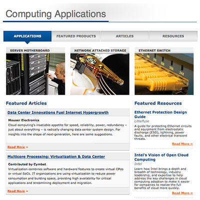 貿澤電子擴展應用與技術子網站，助力計算機網絡工程師創新設計